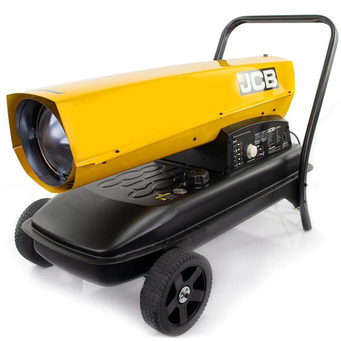 JCB Heteluchtkanon 63kW JCB-SH215D vooraanzicht
